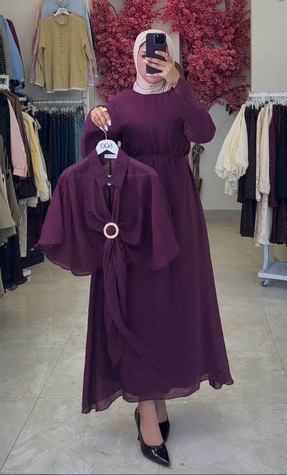 Luxury Collection ✨ فستان قطعتين بتفاصيل فخمة وحضور استثنائي